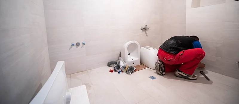 Basement Bathroom Shower Installation in McLaughlin, Oshawa