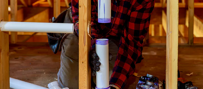 Process of Rough In Plumbing in McLaughlin, Oshawa