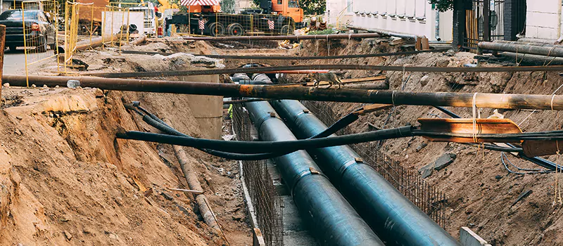 Underground Drainage Pipe Replacement in McLaughlin, Oshawa