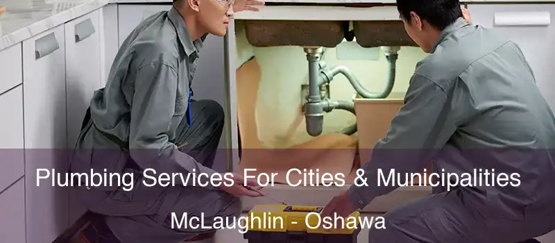  Plumbing Services For Cities & Municipalities McLaughlin - Oshawa